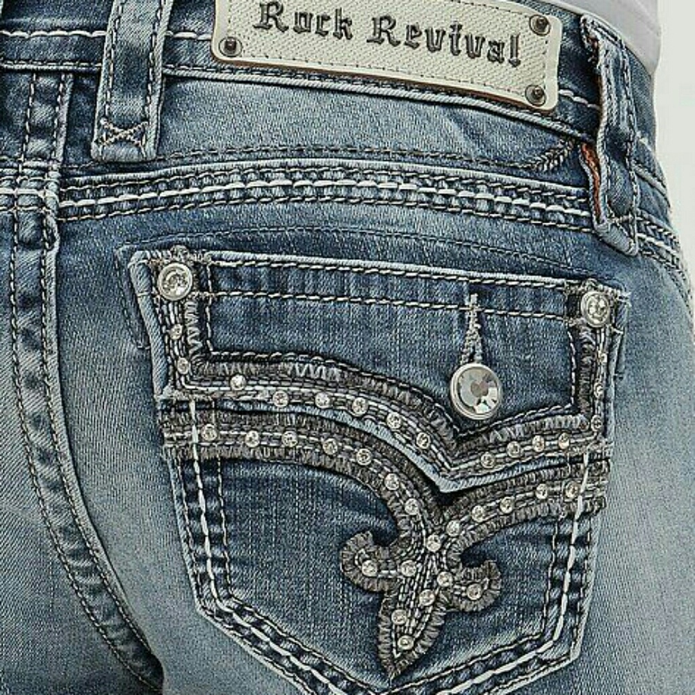 Rock Revival Betty Boot Cut Jeans New Condition